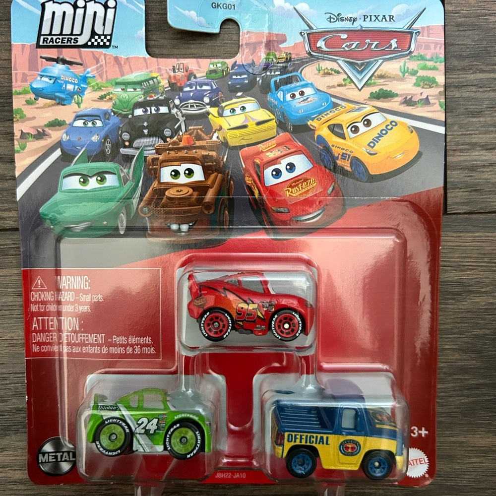 Cars Mini Racers 3-Pack